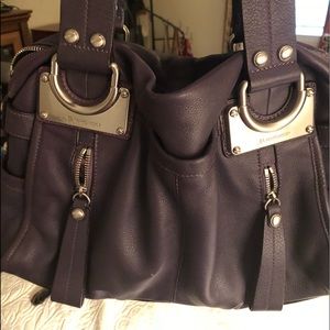 Purple B. Makowsky purse